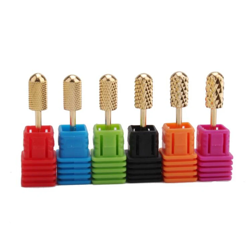 Tungsten Steel Gold Milling Cutter Nail Drill Bits Machine Nail Cutters Nail File Manicure Bit For Machine Nails Art Accessories
Tungsten Steel Gold Milling Cutter Nail Drill Bits Machine Nail Cutters Nail File Manicure Bit For Machine Nails Art Accessories