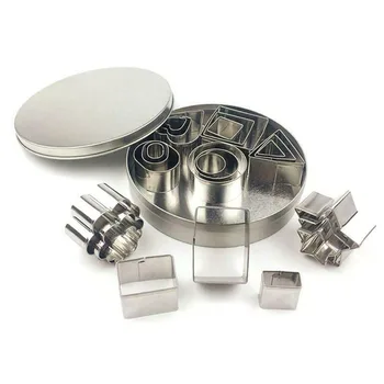 24Pcs/set Mini Cookie Cutter Shapes Small Molds For Pastry Dough Clay Cake Cupcakes & Fondant
24Pcs/set Mini Cookie Cutter Shapes Small Molds For Pastry Dough Clay Cake Cupcakes & Fondant