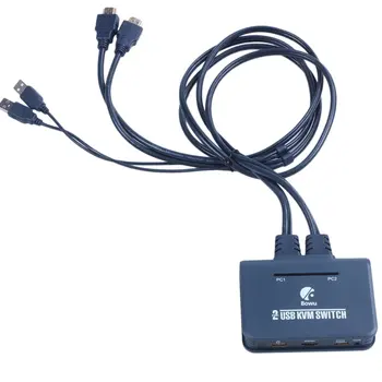 2 Port HDMI KVM Switch Box Button Switcher USB Port For Monitor Keyboard Mouse HDMI Switch Button Switch
2 Port HDMI KVM Switch Box Button Switcher USB Port For Monitor Keyboard Mouse HDMI Switch Button Switch