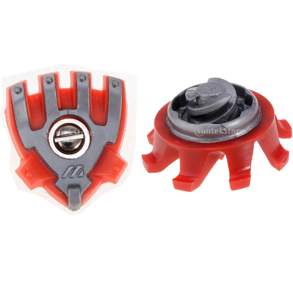 Rubber Golf Cleats Golf Spikes Pins Fast Twist Golf Spikes Metal Thread Replacement Golf Accessary Dual Hardness Construction
Rubber Golf Cleats Golf Spikes Pins Fast Twist Golf Spikes Metal Thread Replacement Golf Accessary Dual Hardness Construction