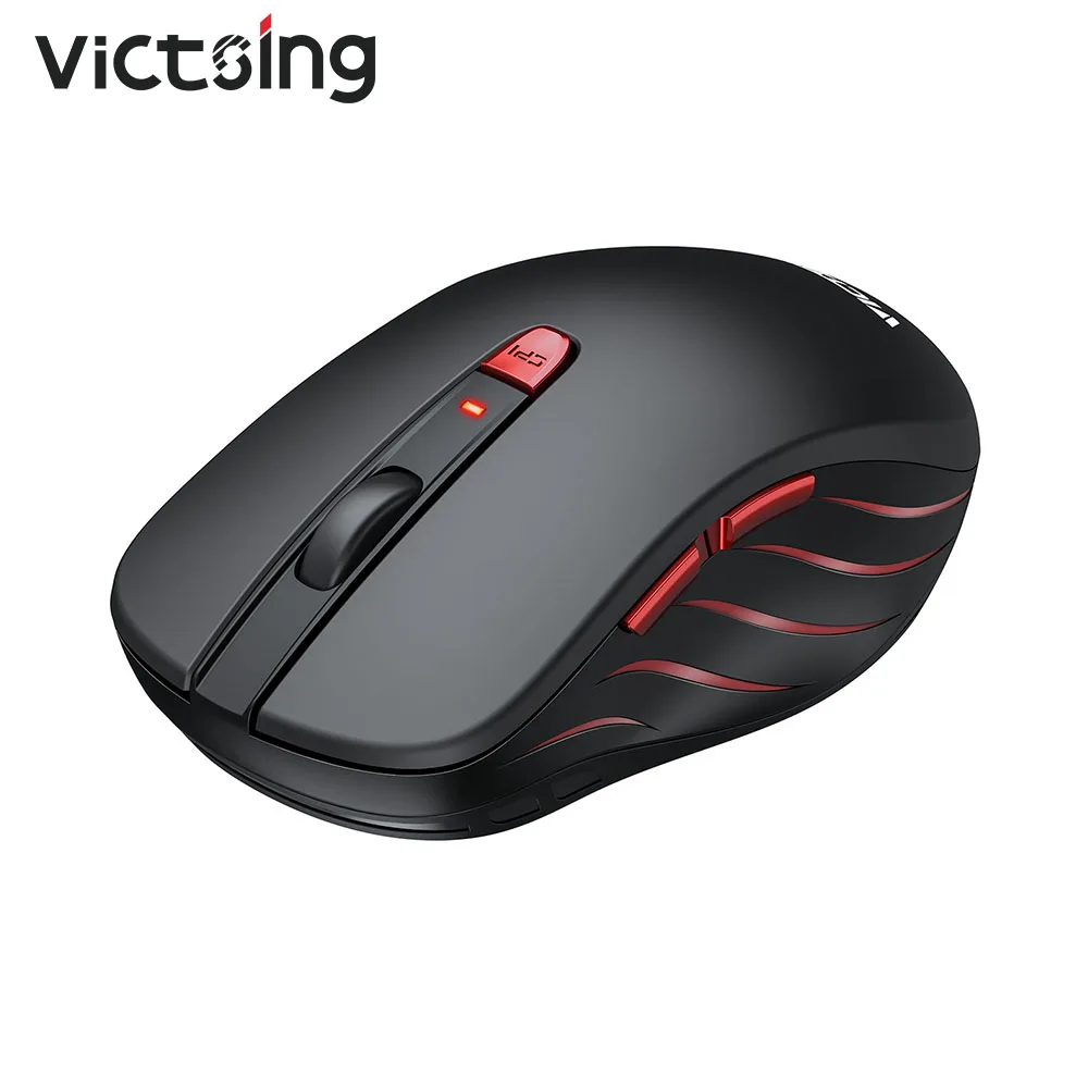 VicTsing PC106 2.4Ghz Wireless Mouse 5 Adjustable DPI Levels 6 Buttons Ergonomic Computer Mouse With USB Receiver For PC Laptop
VicTsing PC106 2.4Ghz Wireless Mouse 5 Adjustable DPI Levels 6 Buttons Ergonomic Computer Mouse With USB Receiver For PC Laptop