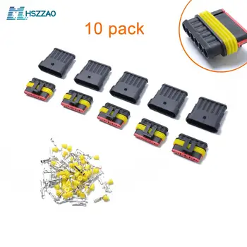 (10 sets) Xenon Lamp Connector HID Sealed Car Insert Car Waterproof Connector Electrical Wire Connector Plug Auto Accessories
(10 sets) Xenon Lamp Connector HID Sealed Car Insert Car Waterproof Connector Electrical Wire Connector Plug Auto Accessories