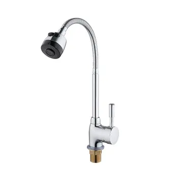 Kitchen Hot And Cold Mixing Faucet Rotating Single Handle Single Kitchen Faucet Professional Fashion Life Good Helper
Kitchen Hot And Cold Mixing Faucet Rotating Single Handle Single Kitchen Faucet Professional Fashion Life Good Helper