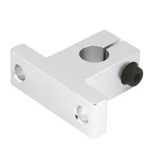 ホット 1pc SK8 SK10 SK12 SK16 SK20 SK25 SH8A 8 ミリメートルリニアボールベアリングレールシャフトサイドブロックサポート XYZ テーブル CNC 3D プリンタ(China)