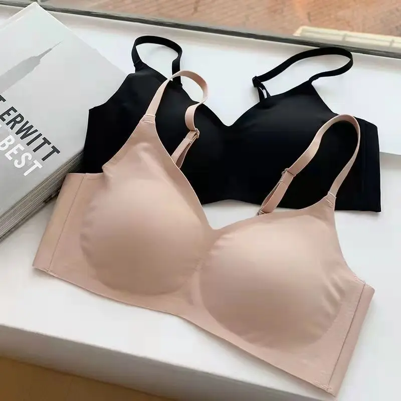 Бюстгальтер из натурального латекса для девушек, нижнее белье без следов, маленькая грудь, пикантный и удобный бюстгальтер без стальных колец, тонкий гладкий, без следов, 12T +
Бюстгальтер из натурального латекса для девушек, нижнее белье без следов, маленькая грудь, пикантный и удобный бюстгальтер без стальных колец, тонкий гладкий, без следов, 12T +