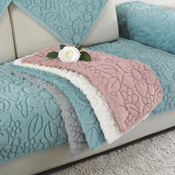Plush Fabric Sofa Cushion Cover Seat Slipcover Case Armless Sofa Towel Sheet Couch Quilted Non-slip Cover Winter For Living Room
Plush Fabric Sofa Cushion Cover Seat Slipcover Case Armless Sofa Towel Sheet Couch Quilted Non-slip Cover Winter For Living Room