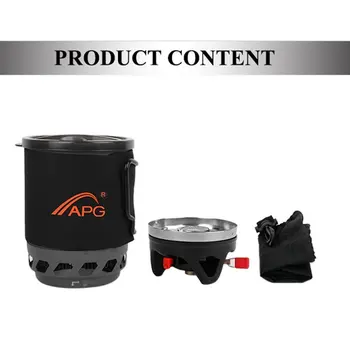 APG 1400ML Compact Size Outdoor Camping Gas System Gas Stove Furnace Fires Heat Cooking System Device
APG 1400ML Compact Size Outdoor Camping Gas System Gas Stove Furnace Fires Heat Cooking System Device