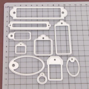 10 Pcs Square Lace Label Metal Cutting Dies Stencils for DIY Scrapbooking Album Stamp Paper Card Embossing Stencil
10 Pcs Square Lace Label Metal Cutting Dies Stencils for DIY Scrapbooking Album Stamp Paper Card Embossing Stencil