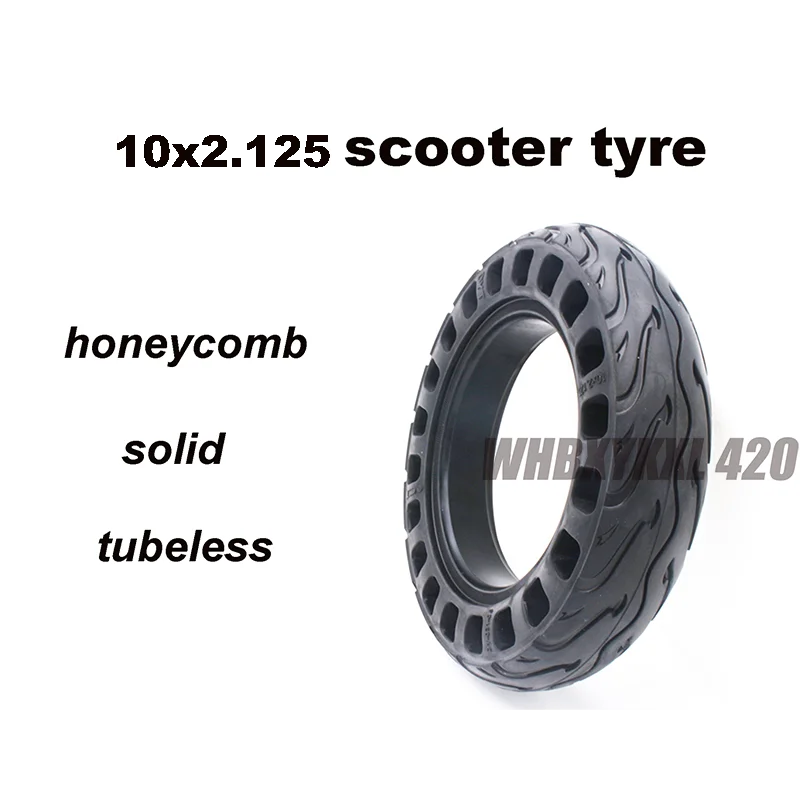 

10x2.125 inch electric scooter tires high quality tubeless honeycomb wear resistant tires10 solid non-slip wheels