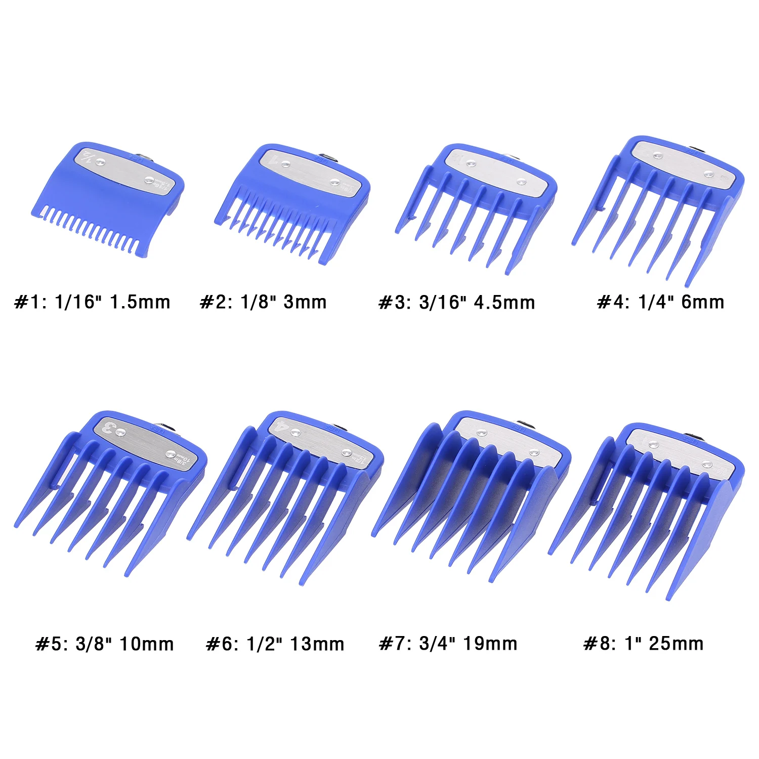 wahl clipper comb sizes