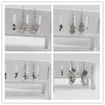 Punk Glamour Fun Funny $ 100 USD Earrings Retro Wild Ihavemoney Ear Wrap Earrings Women Fashion Earrings 
Punk Glamour Fun Funny $ 100 USD Earrings Retro Wild Ihavemoney Ear Wrap Earrings Women Fashion Earrings