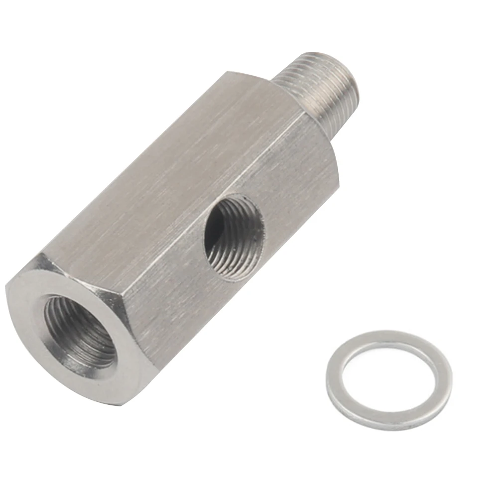 Датчик давления масла BSPT из нержавеющей стали 1/8 " тройник к адаптеру NPT