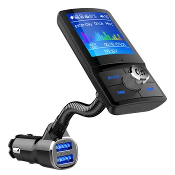 Car MP3 Players FM Transmitter BC43 Auto Wireless Bluetooth Handsfree Kit Car Audio with QC3.0 Quick Dual USB Car Chargers
Car MP3 Players FM Transmitter BC43 Auto Wireless Bluetooth Handsfree Kit Car Audio with QC3.0 Quick Dual USB Car Chargers