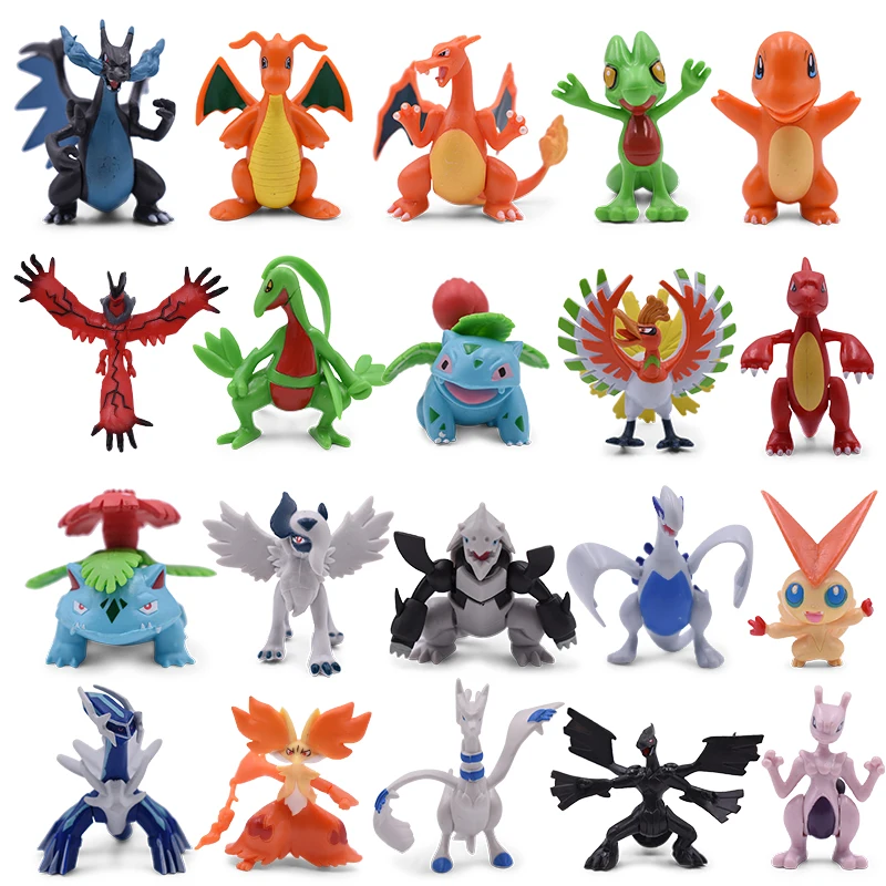 6-9cm 3'' Charizard Dragonite Treecko Charmander Ho-Oh Mewtwo Venusaur Lugia Anime Movement Action Figure Doll Toys
6-9cm 3'' Charizard Dragonite Treecko Charmander Ho-Oh Mewtwo Venusaur Lugia Anime Movement Action Figure Doll Toys