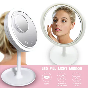 LED Mirror Makeup Mirror with LED Light Vanity Mirror 5X Magnifying Mirror LED miroir grossissant Magnifying with Fan LED Light
LED Mirror Makeup Mirror with LED Light Vanity Mirror 5X Magnifying Mirror LED miroir grossissant Magnifying with Fan LED Light