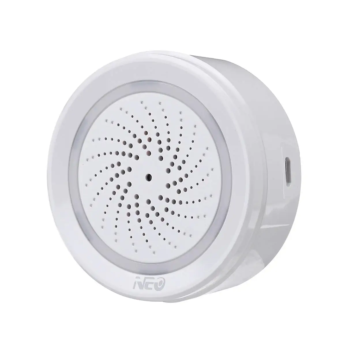 2.4GHz NEO WIFI Smart Temperature Humidity Sensor Wireless Battery Powered Sound Alarm APP Control For Home Office Work White
2.4GHz NEO WIFI Smart Temperature Humidity Sensor Wireless Battery Powered Sound Alarm APP Control For Home Office Work White