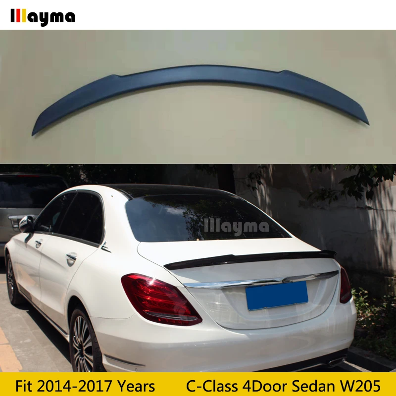 FD Style Fiber glass rear trunk spoiler For Benz C Class W205 C180 C200 C220 C250 2014 - 2018 years Car spoiler wing Matte black
FD Style Fiber glass rear trunk spoiler For Benz C Class W205 C180 C200 C220 C250 2014 - 2018 years Car spoiler wing Matte black