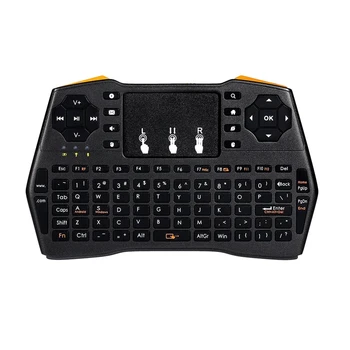 Viboton 2.4G Wireless I8 Plus English Keyboard Touchpad Fly Air Mouse Mini Gaming Keyboard for Windows Android Tv Computer
Viboton 2.4G Wireless I8 Plus English Keyboard Touchpad Fly Air Mouse Mini Gaming Keyboard for Windows Android Tv Computer