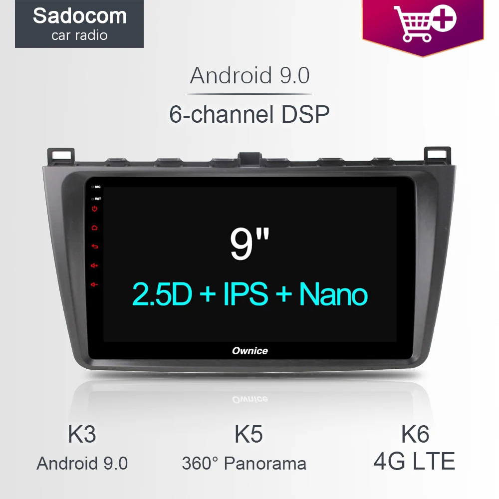 Фото 9 &quotDSP автомобильный dvd-плеер 8 ядер 64 ГБ 4 RAM WIFI BT GPS карта радио 4G LTE TPMS OBD2 TV Android 1 для