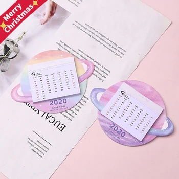 2020 Creative Colorful Planet Calendar Wall Sticker Mini Portable Calendars Daily Table Planner
2020 Creative Colorful Planet Calendar Wall Sticker Mini Portable Calendars Daily Table Planner