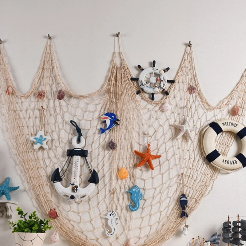 1pcs Summer Tropical Decorative Fish Net Mermaid Party Under The Sea Party Pirate Decoration Hawaiian Luau Party Wedding Decor
1pcs Summer Tropical Decorative Fish Net Mermaid Party Under The Sea Party Pirate Decoration Hawaiian Luau Party Wedding Decor