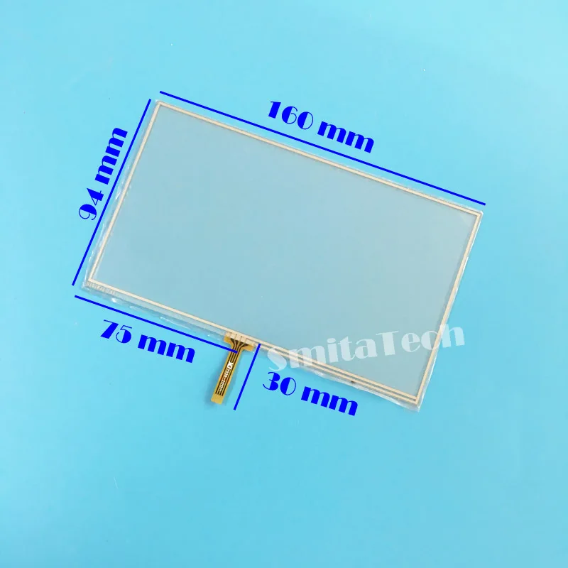 7 0 дюймовая панель сенсорного экрана 161*94 мм 165*100 40PIN для HXFPC070B13 R42R41C30 запасная