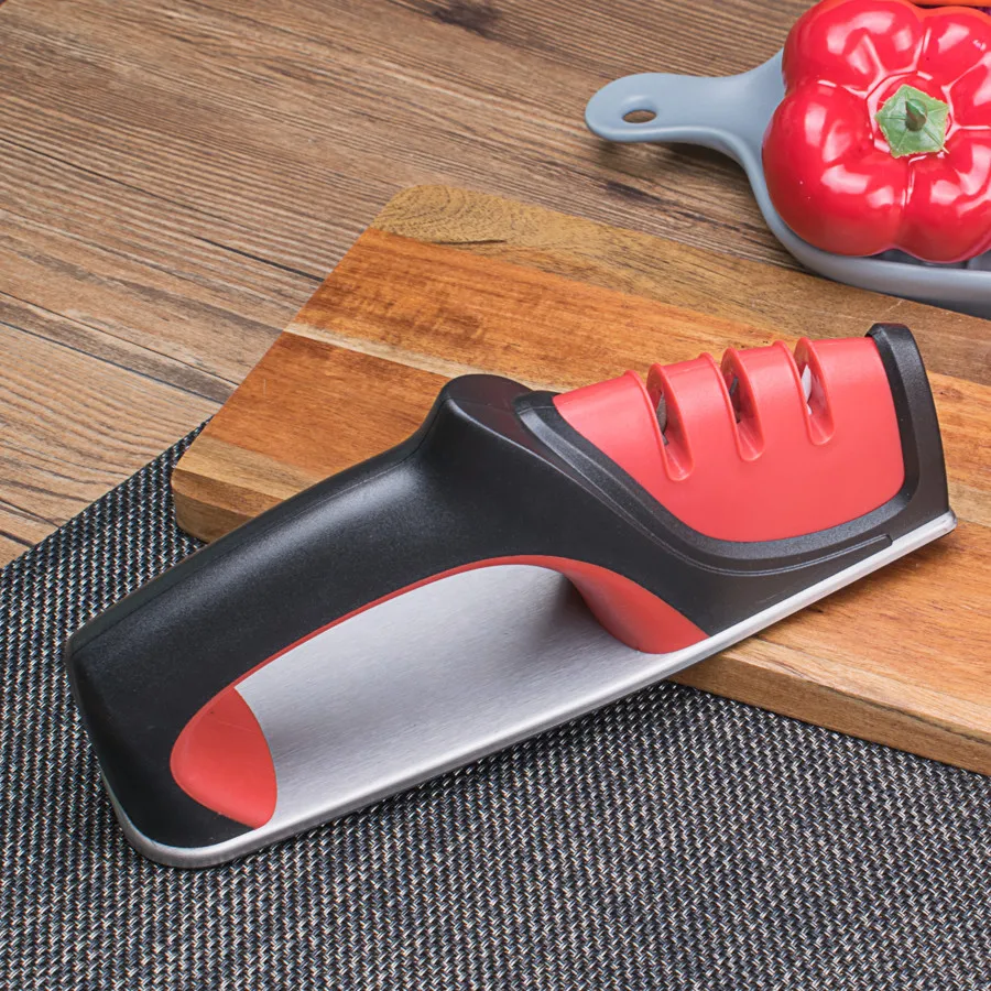 Creative Manual Practical Sharpener Chopper Knife Artifact Kitchenware Gadget Fast Household Whetstone
Creative Manual Practical Sharpener Chopper Knife Artifact Kitchenware Gadget Fast Household Whetstone
