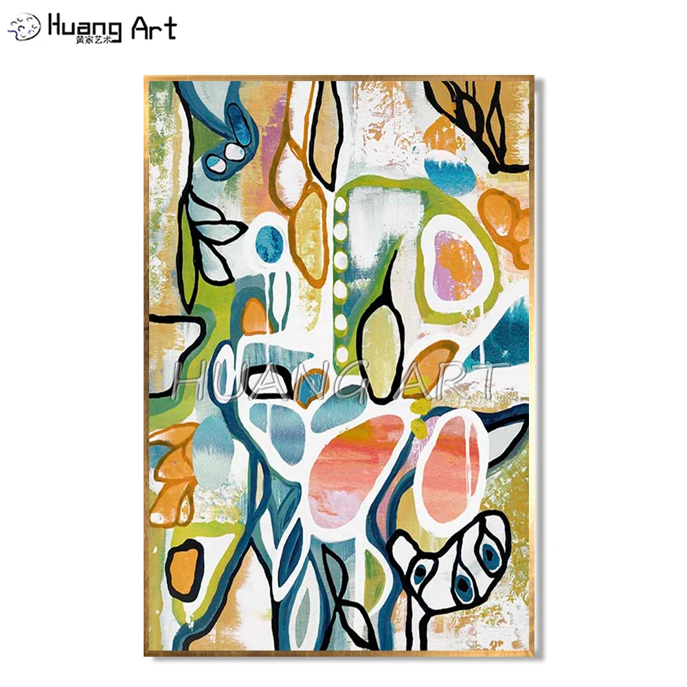 Skillful Artist Pure Handmade Abstract Cytoder Painting on Canvas Modern Circle Oil Painting for Living Room Wall Decor Picture
Skillful Artist Pure Handmade Abstract Cytoder Painting on Canvas Modern Circle Oil Painting for Living Room Wall Decor Picture