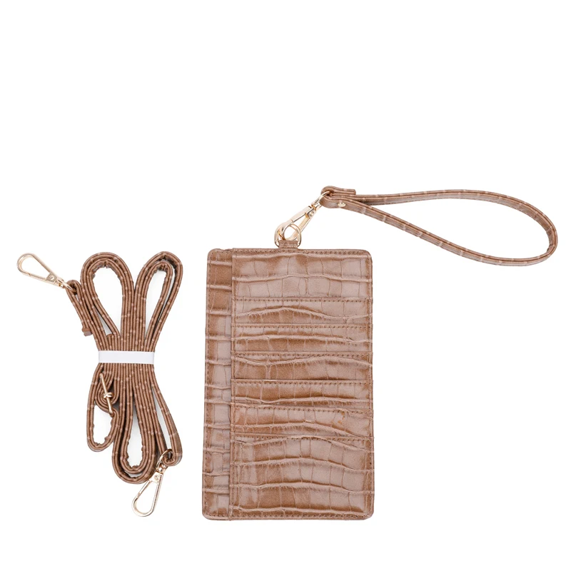 2020 Genuine Leather Women Wallet Brand New Design 6 card slot Mobile Phone Bag Embossed Python Leather Pouch Card Holder Female
2020 Genuine Leather Women Wallet Brand New Design 6 card slot Mobile Phone Bag Embossed Python Leather Pouch Card Holder Female