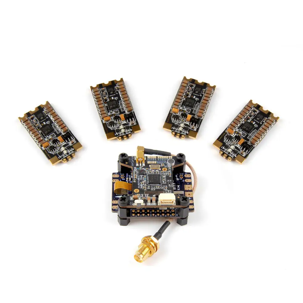 Holybro Kakute F4 AIO V2 FC OSD + Atlatl HV 5.8G 40CH Raceband FPV VTX + Tekko32 35A BLHeli_32 ESC
Holybro Kakute F4 AIO V2 FC OSD + Atlatl HV 5.8G 40CH Raceband FPV VTX + Tekko32 35A BLHeli_32 ESC