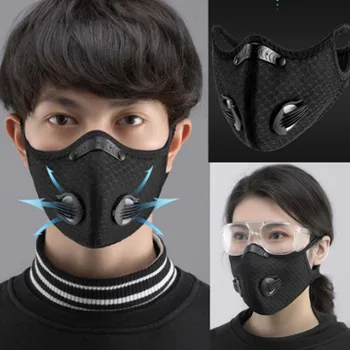 Half Face Cycling Face Mask with Filters PM 2.5 Anti-Pollution Cycling Mask Activated Carbon Breathing Valve Bike Mouth Caps Mas
Half Face Cycling Face Mask with Filters PM 2.5 Anti-Pollution Cycling Mask Activated Carbon Breathing Valve Bike Mouth Caps Mas