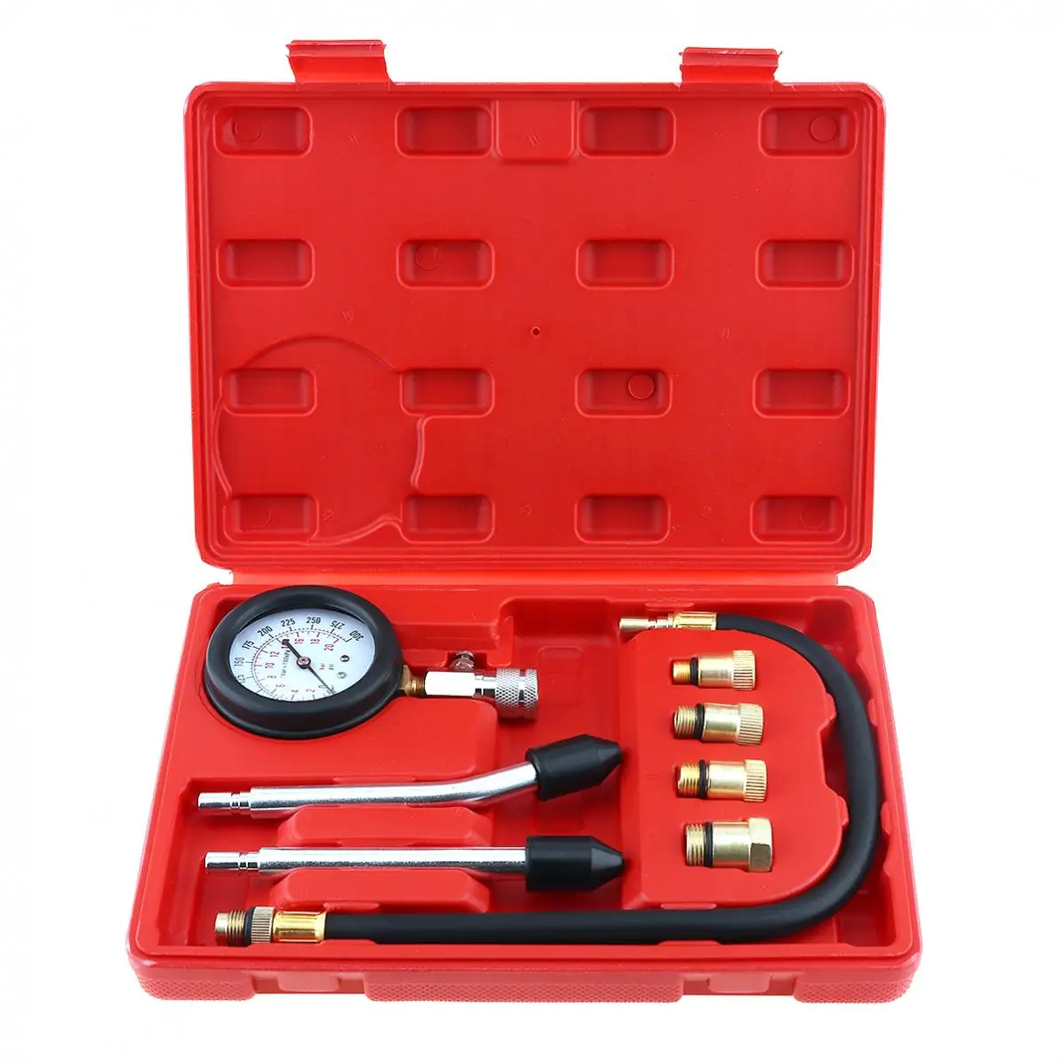 Universal Portable Engine Cylinder Pressure Compression Tester Test Kit Gauge Reading Diagnostic Tools for Car and Motorcycle
Universal Portable Engine Cylinder Pressure Compression Tester Test Kit Gauge Reading Diagnostic Tools for Car and Motorcycle