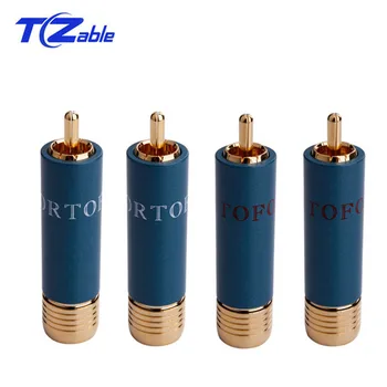 4pcs Speaker RCA Audio Plug Terminals Wire Connector Gold-plated Male Plug RCA Cable Copper Speaker Terminal Lotus Adapter Blue
4pcs Speaker RCA Audio Plug Terminals Wire Connector Gold-plated Male Plug RCA Cable Copper Speaker Terminal Lotus Adapter Blue