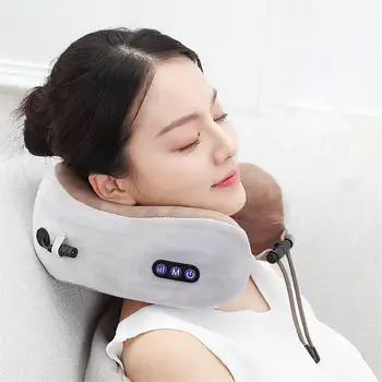 U-Shaped Massage Pillow Multi-functional Shoulder Neck Neck Neck Back Cushion Electric Massager Physiotherapy Household Neck Gua 
U-Shaped Massage Pillow Multi-functional Shoulder Neck Neck Neck Back Cushion Electric Massager Physiotherapy Household Neck Gua