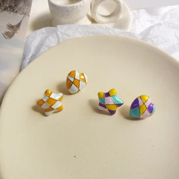 New Asymmetrical Star Heart Earrings Women Fashion Korean Temperament Earrings Lovely Stud Earrings Jewelry Gifts
New Asymmetrical Star Heart Earrings Women Fashion Korean Temperament Earrings Lovely Stud Earrings Jewelry Gifts