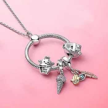 2020 New 100% 925 Sterling Silver 1:1 Spring Ice Cream Cactus Backpack Hand Letter O Pendant Necklace Female
2020 New 100% 925 Sterling Silver 1:1 Spring Ice Cream Cactus Backpack Hand Letter O Pendant Necklace Female