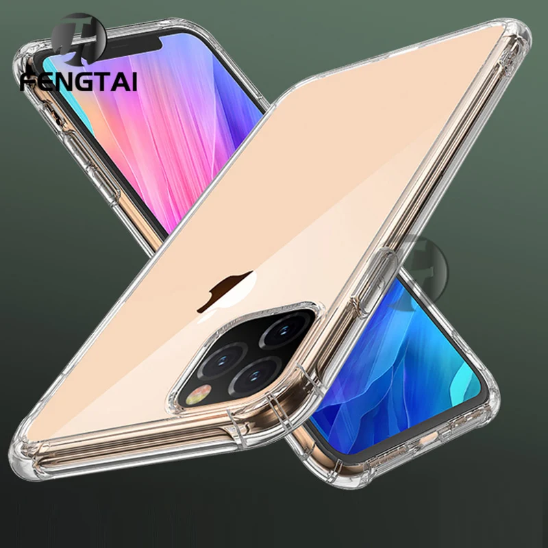 Фото Роскошные прозрачные силиконовые чехлы для Iphone Xr Xs Max чехол X 11 max Apple Pro xsmax |