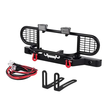 Metal Front Camel Trophy Bumper with Light for 1/10 RC Crawler Car Traxxas TRX4 TRX-4 Defender
Metal Front Camel Trophy Bumper with Light for 1/10 RC Crawler Car Traxxas TRX4 TRX-4 Defender