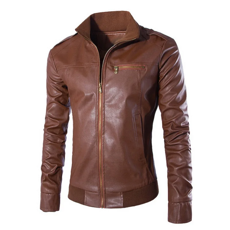 HEFLASHOR Men Fashion 2019 New Autumn Winter Cool Motorcycle Leather Pocket Jacket Coat Motorcycle Men's Leather Jackets
HEFLASHOR Men Fashion 2019 New Autumn Winter Cool Motorcycle Leather Pocket Jacket Coat Motorcycle Men's Leather Jackets