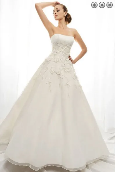 free shipping vintage 2016 new woman dress designer bridal plus size embroidery simple white long beach organza wedding dresses
free shipping vintage 2016 new woman dress designer bridal plus size embroidery simple white long beach organza wedding dresses