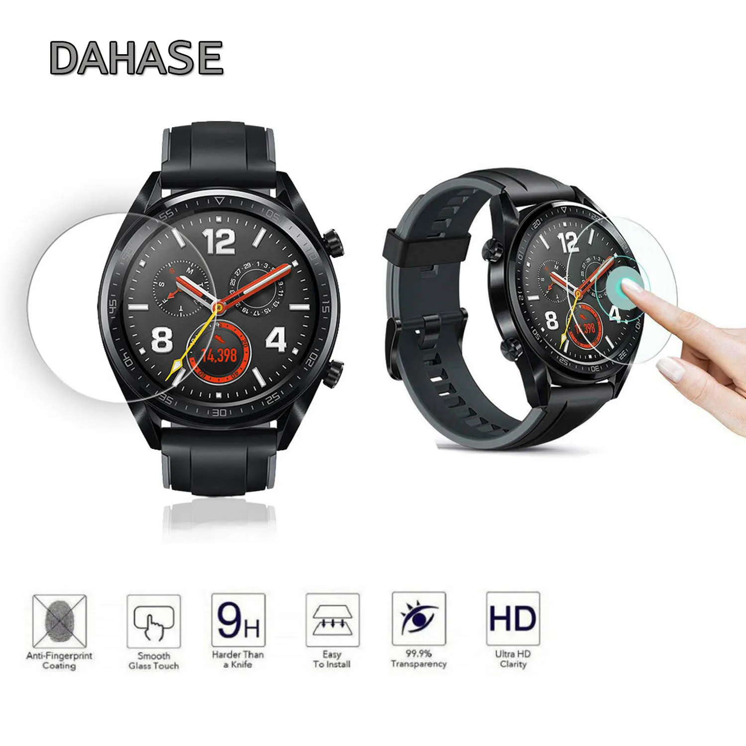 2pcs Tempered Glass For Huawei Watch GT Screen Protector Anti Explosion Protective Screen Anti-Shatter Tempered Film Cover
2pcs Tempered Glass For Huawei Watch GT Screen Protector Anti Explosion Protective Screen Anti-Shatter Tempered Film Cover