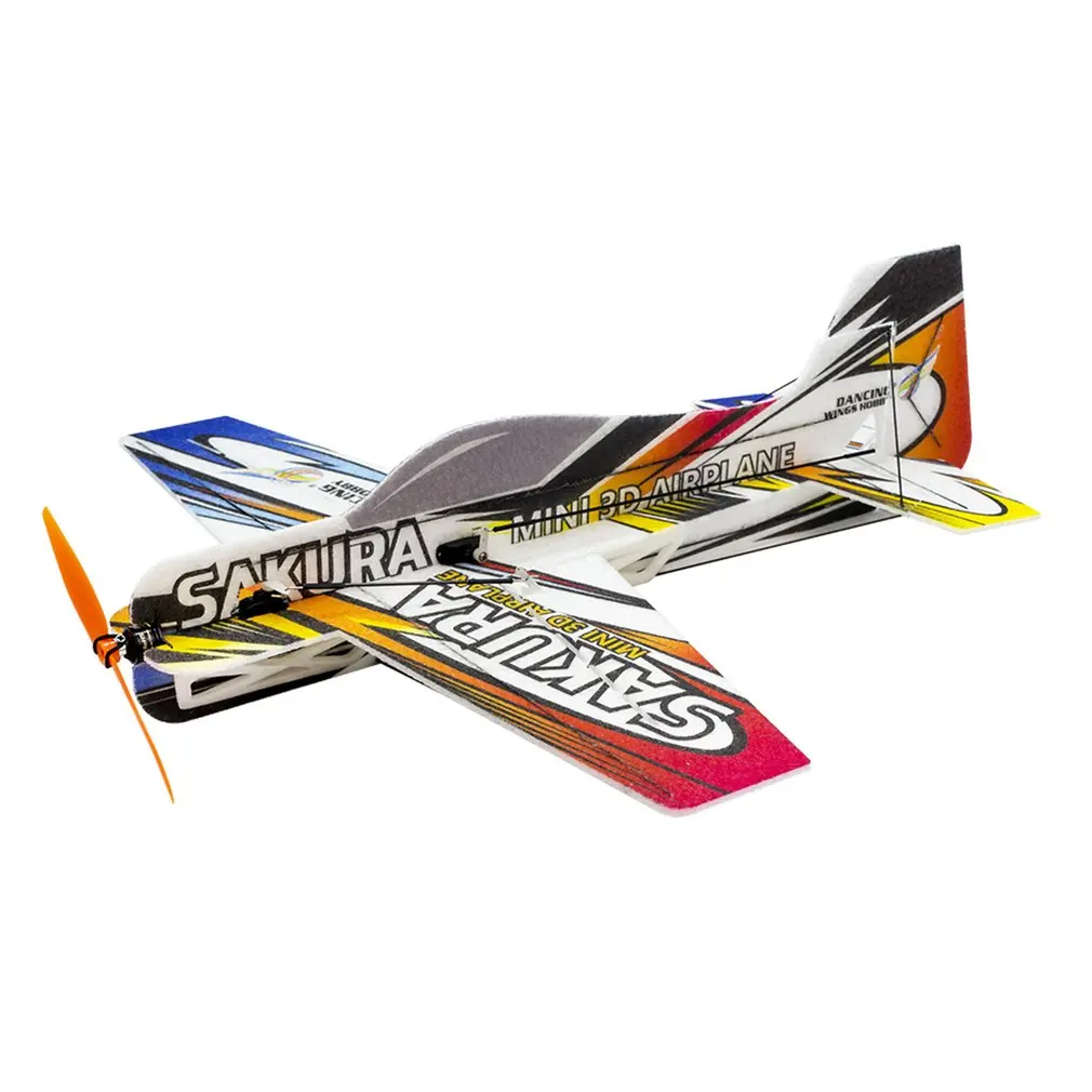 RC EPP Micro Indoor 3D F3P Airplane Sakura Radio Controlled Electric Plane 420mm Wingspan Unassembled Need to Build Aeroplane
RC EPP Micro Indoor 3D F3P Airplane Sakura Radio Controlled Electric Plane 420mm Wingspan Unassembled Need to Build Aeroplane
