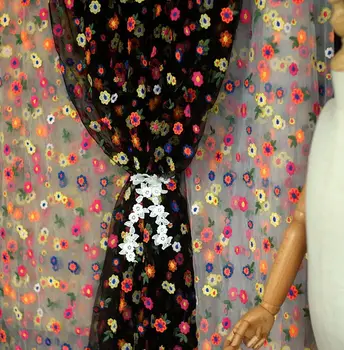 2meter soft embroidery small flower mesh lace fabric diy fashion costume dress fabric DIY skirt clothing curtain table cloth
2meter soft embroidery small flower mesh lace fabric diy fashion costume dress fabric DIY skirt clothing curtain table cloth