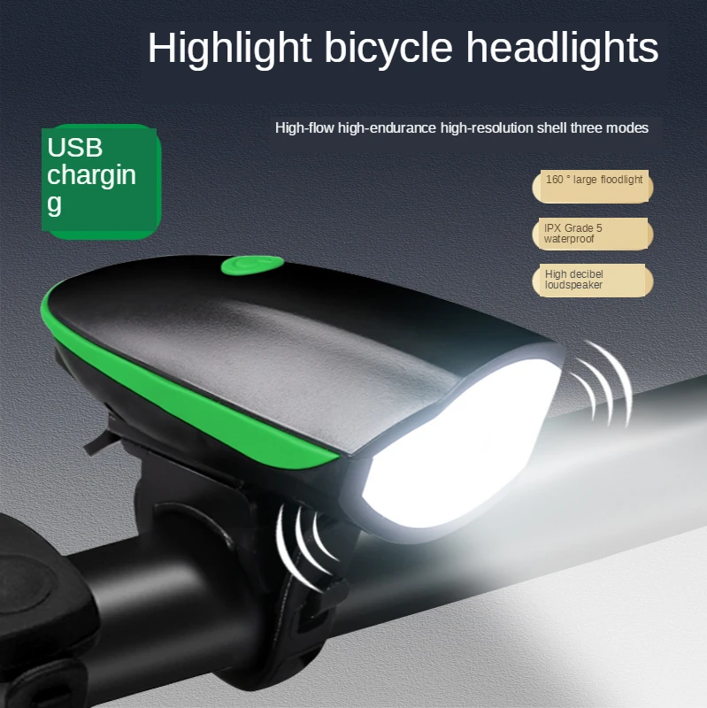 Multi-function Bicycle Light USB Rechargeable LED Bike Head Lamp MTB Rode Cycling Flashlight Safety Tail Light With Horn
Multi-function Bicycle Light USB Rechargeable LED Bike Head Lamp MTB Rode Cycling Flashlight Safety Tail Light With Horn