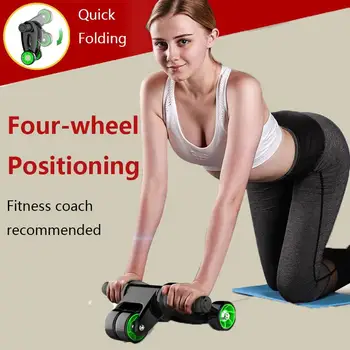 Durable Four Rounds Black Green Device Home Gym Abdominal Wheel Sit-Ups Assistant Dance Sucker Muscle Belly Roller
Durable Four Rounds Black Green Device Home Gym Abdominal Wheel Sit-Ups Assistant Dance Sucker Muscle Belly Roller