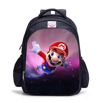 New Style Super Mario Schoolbag Mochila Infantil Mario Backpack for Teenager Boys and Girls Cartoon Book Bag Mochila Infantil
New Style Super Mario Schoolbag Mochila Infantil Mario Backpack for Teenager Boys and Girls Cartoon Book Bag Mochila Infantil