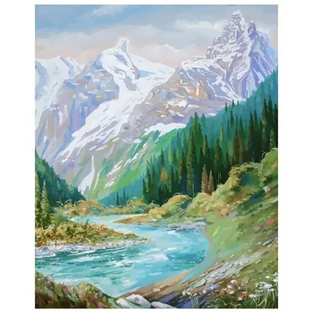 Paint By Numbers For Adults, DIY Canvas Oil Painting Kit Acrylic Painting Kit For Kids Adults Snow Mountain
Paint By Numbers For Adults, DIY Canvas Oil Painting Kit Acrylic Painting Kit For Kids Adults Snow Mountain