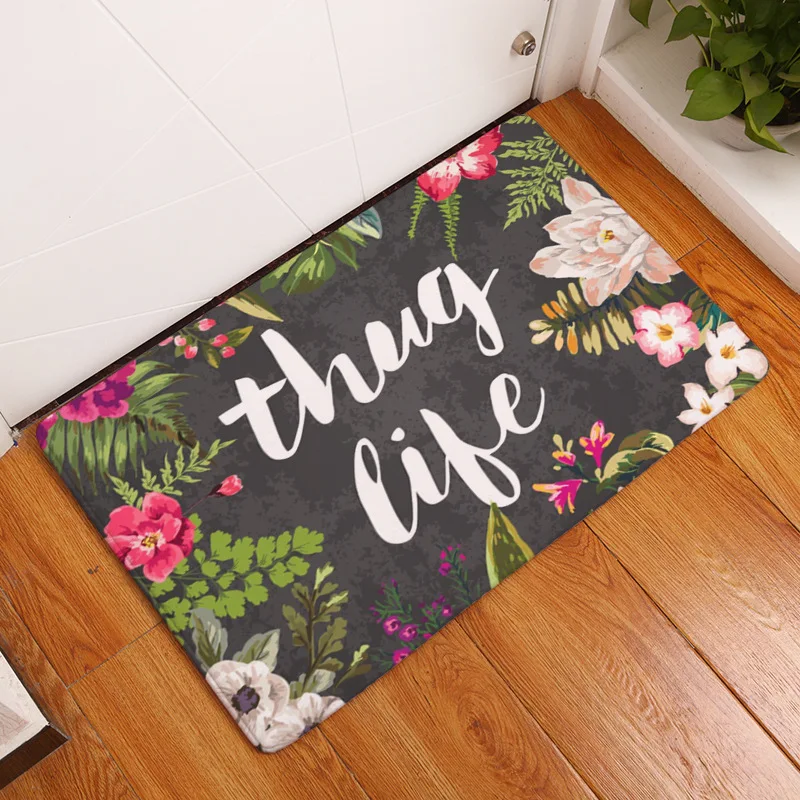 Floral Pattern Floor Mats Home Carpet Non Slip Door Hall Rugs Kitchen Bathroom Carpet Decor Doormat for Entrance Door
Floral Pattern Floor Mats Home Carpet Non Slip Door Hall Rugs Kitchen Bathroom Carpet Decor Doormat for Entrance Door