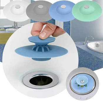 2020 Bathroom Drain Water Plug Stopper Rubber Circle Silicone Sink Strainer Filter Stopper Floor Drain Hair Kitchen Tool
2020 Bathroom Drain Water Plug Stopper Rubber Circle Silicone Sink Strainer Filter Stopper Floor Drain Hair Kitchen Tool