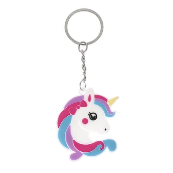 Cute Fairytale PVC Unicorn Keychain Multi-style Horse Key Rings Holder Alloy Key Chain for Women Girls Gift Jewelry
Cute Fairytale PVC Unicorn Keychain Multi-style Horse Key Rings Holder Alloy Key Chain for Women Girls Gift Jewelry